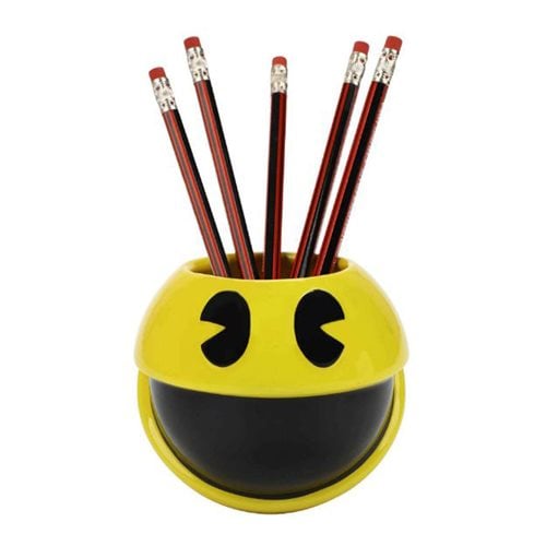 Pac-Man Sculpted Ceramic Pencil Cup