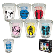 Pink Floyd Album Covers Shot Glass 6-Pack