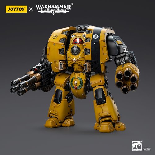 Joy Toy Warhammer 40,000 Imperial Fists Leviathan Dreadnought Cyclonic Melta Lance and Storm Cannon