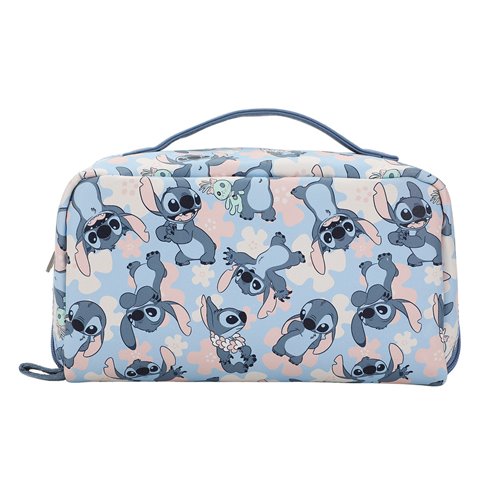 Lilo & Stitch Stitch Floral All Over Print Cosmetic Bag