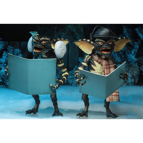 Gremlins Winter Scene #2 7-Inch Scale Action Figure Set of 2
