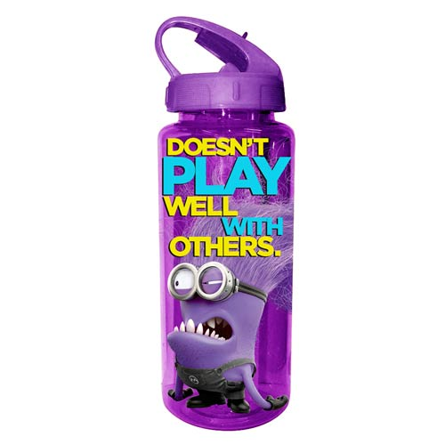 Despicable Me Angry Purple Minion 20 oz. Tritan Water Bottle