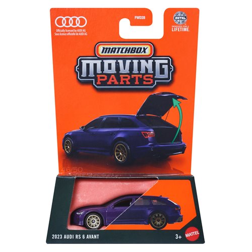 Matchbox Moving Parts 2025 Mix 6 Vehicles Case of 8