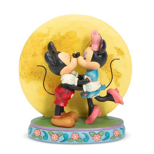 Disney Traditions Mickey and Minnie by Moon Magic and Moonlight by Jim Shore Statue
