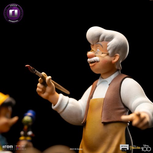 Disney 100 Pinocchio and Geppetto Art Scale Limited Edition 1:10 Statue