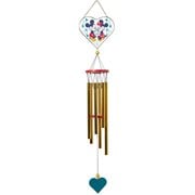 Disney Garden Mickey and Minnie Mouse Wind Chime