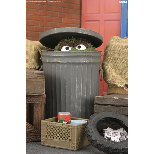 Sesame Street Ultimate Oscar the Grough 7-Inch Scale Action Figure
