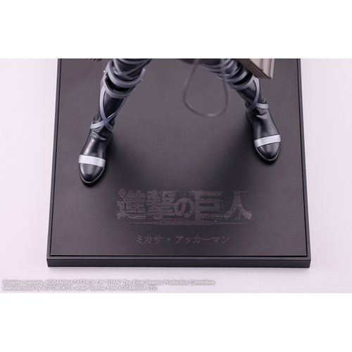 Attack on Titan: The Final Season Mikasa Ackerman Oshi Works Statue
