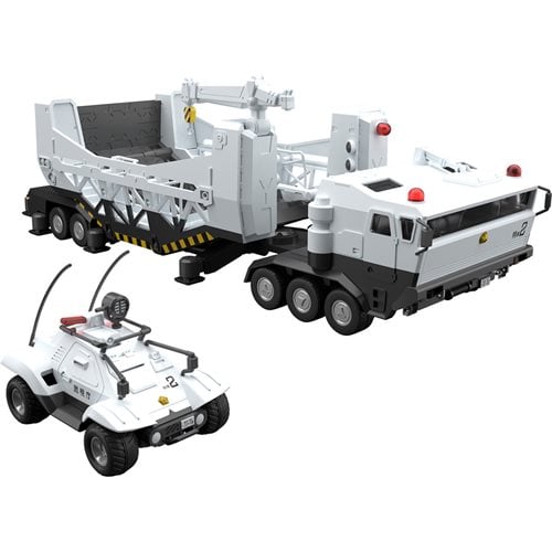 Mobile Police Patlabor Type 98 Special Command Vehicle and Type 99 Special Labor Carrier Moderoid Model Kit Set - ReRun