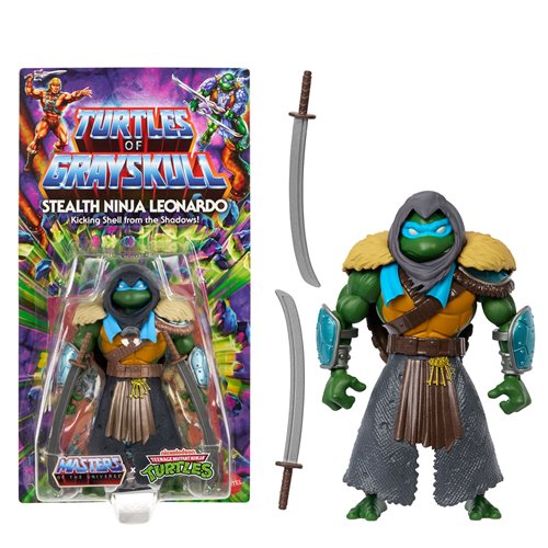 Masters of the Universe Origins Turtles of Grayskull Wave 4 Action Figure Case of 4