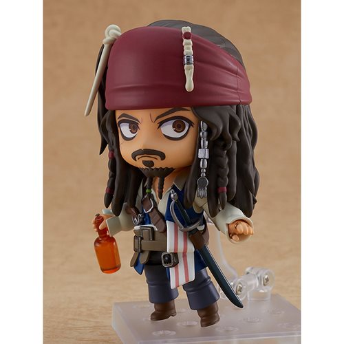 Pirates of the Caribbean Jack Sparrow Nendoroid Action Figure
