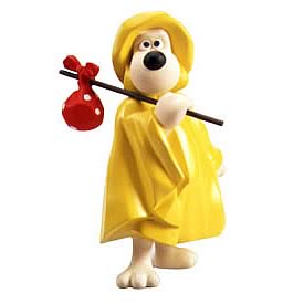 Wallace and Gromit Yellow Raincoat Gromit Statue