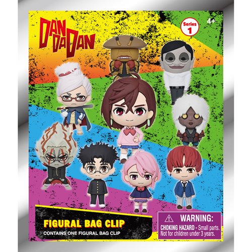 Dandadan 3D Foam Bag Clip Random 6-Pack