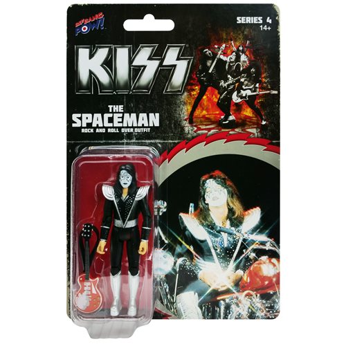 KISS Rock and Roll Over The Spaceman 3 3/4-Inch Action Figure Series 4
