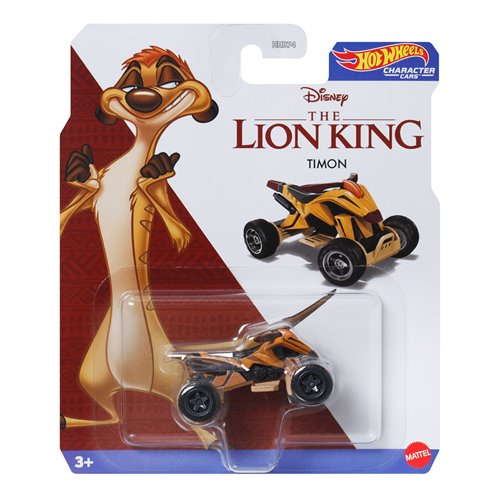 Disney Hot Wheels Character Car 2024 Mix 6 Vehicle Case of 8