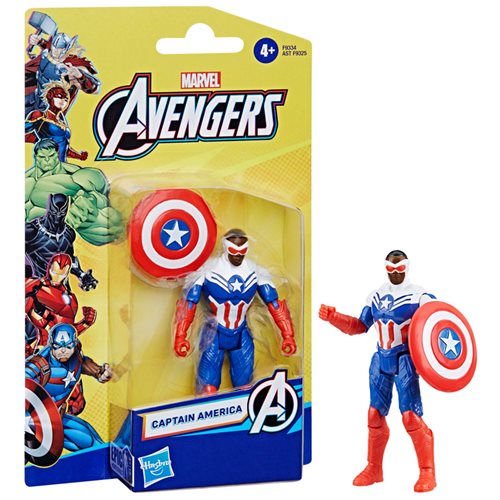 Avengers Epic Hero Series Captain America 4-Inch Action Figure