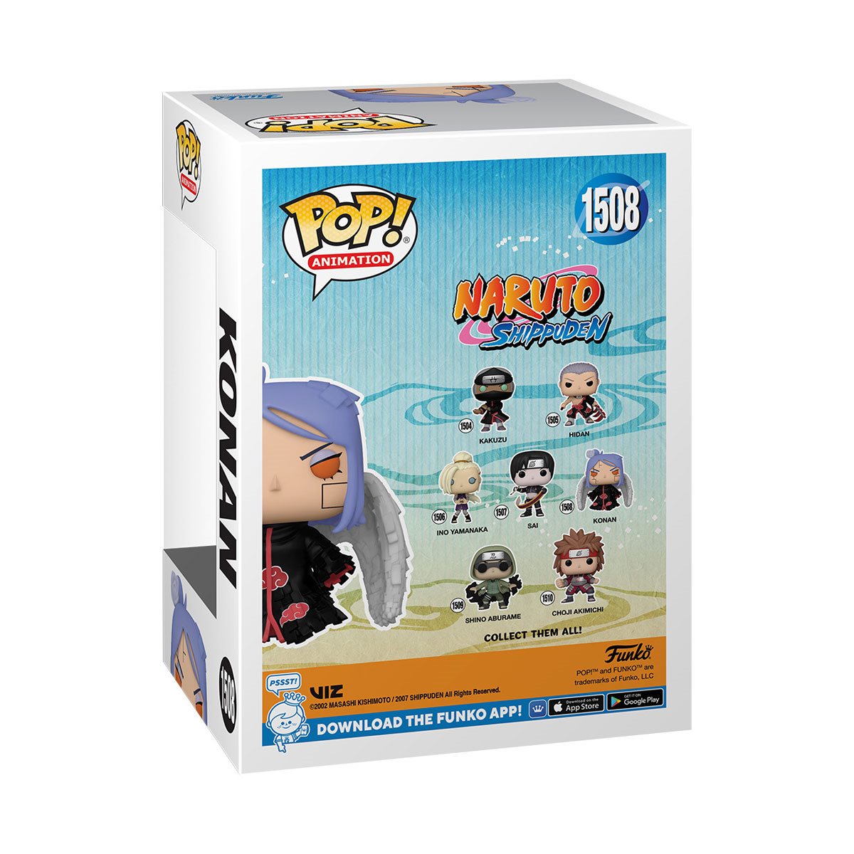 Naruto Shippuden Konan Funko Pop Vinyl Figure 1508 Naruto Shippuden Konan Funko Pop Vinyl Figure 1508