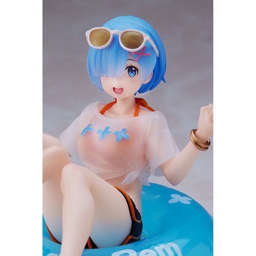 Re:Zero Starting Life in Another World Rem Aqua Float Girls Statue