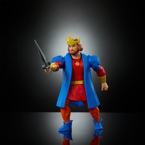 Masters of the Universe Origins Wave 28 Cartoon Collection King Randor Action Figure