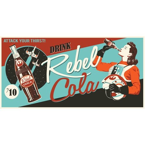 Star Wars Rebel Cola by Steve Thomas Gallery-Wrapped Canvas Giclee Art Print