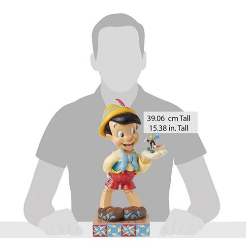 Disney Traditions Pinocchio Big Fig by Jim Shore Statue