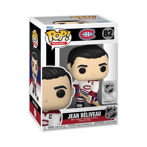 NHL: Legends Jean Beliveau Montreal Canadiens Pop! Vinyl Figure #82