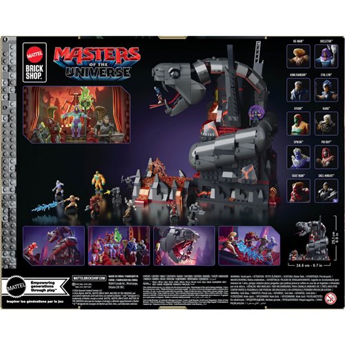 Brick Shop Masters of the Universe Clash at Snake Mountain Building Set