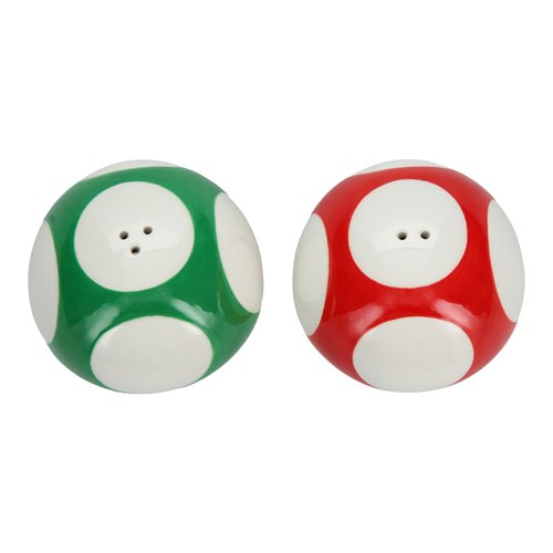 Super Mario Bros. Mushroom Salt and Pepper