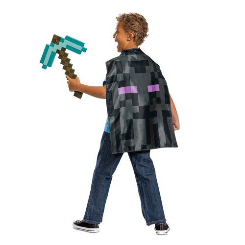 Minecraft Pickaxe and Cape Child Roleplay Accessory Kit