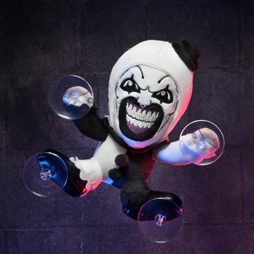 Terrifier 3 Art the Clown Suction Cup Window Clinger Plush