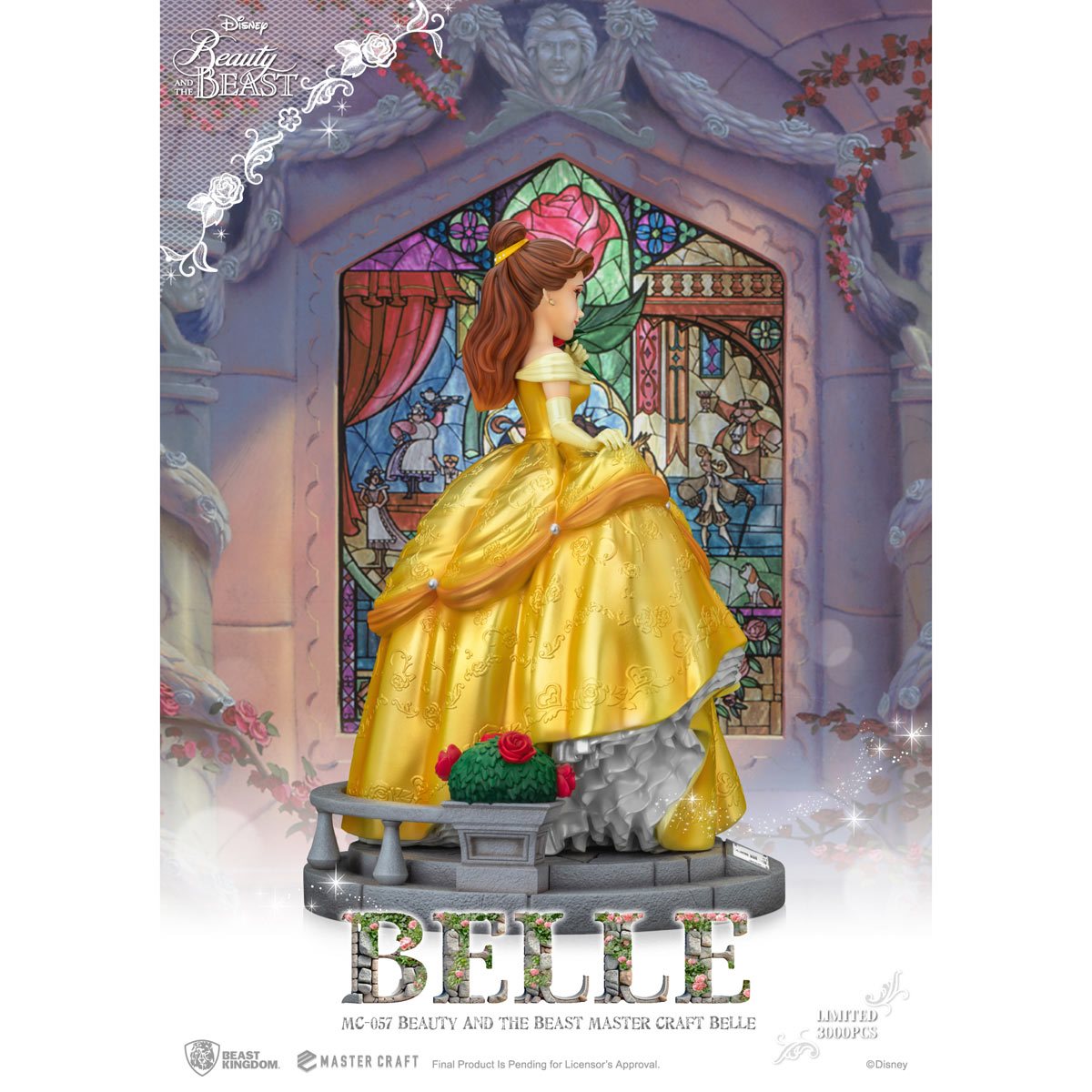 Belle Beauty & the Beast Diamond Art - FINISHED