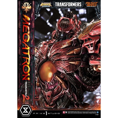 Transformers: Beast Wars Megatron Transmetal 2 Premium Masterline Statue