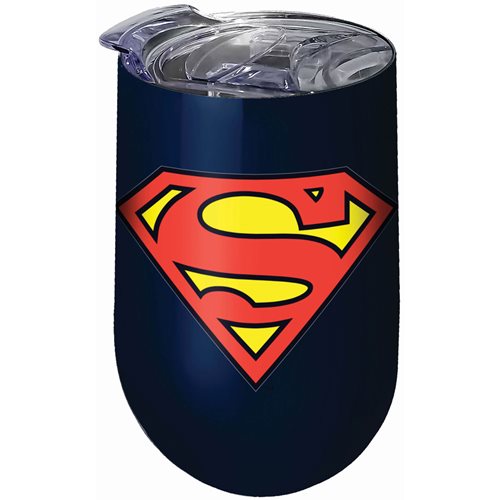 Superman Stainless Steel 16 oz. Tumbler