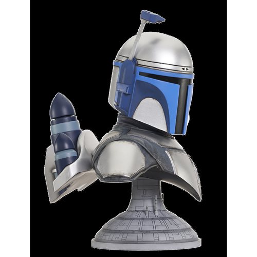 Star Wars: Attack of the Clones Jango Fett Legends in 3D 1:2 Scale Bust