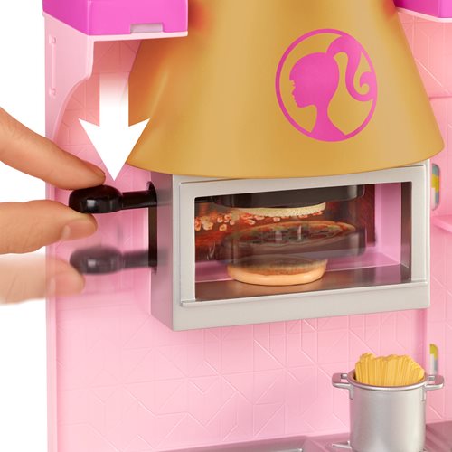 Barbie Cook 'n Grill Restaurant Doll and Playset
