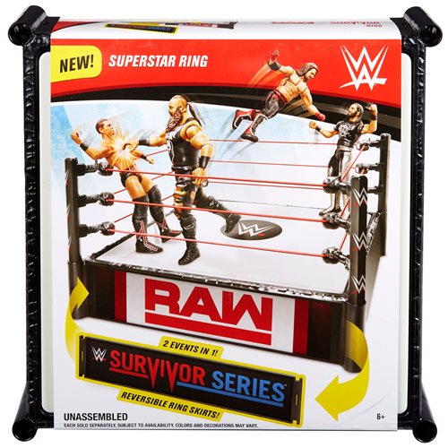 WWE RAW Survivor Series Superstar Ring