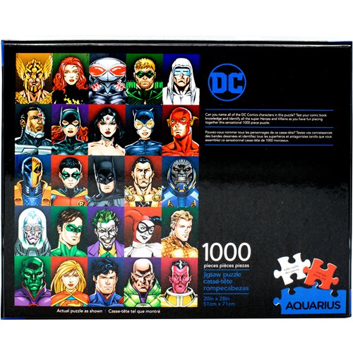 DC Comics Faces 1,000-Piece Puzzle