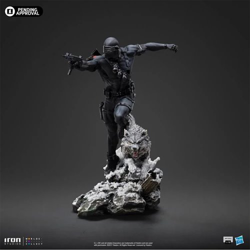 G.I. Joe Snake Eye 1:10 Art Scale Limited Edition Statue