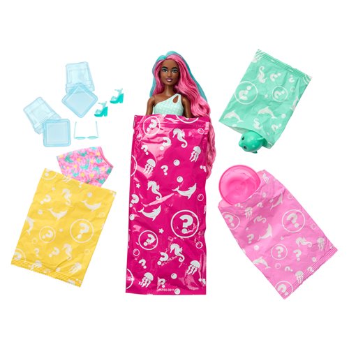 Barbie Pop Reveal Sea Slushy Series Dolphin Doll