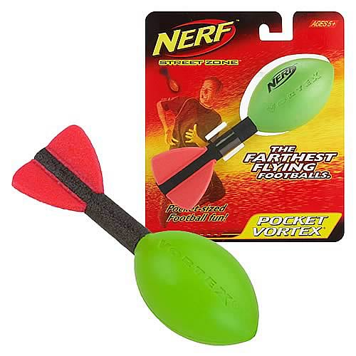 Nerf N-Sports Pocket Aero Flyer Football Assortment Colors 