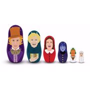 Willy Wonka and the Chocolate Factory Nesting Dolls Set