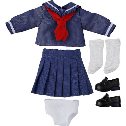 Nendoroid Doll Long-Sleeved Sailor Outfit (Navy) Outfit Set