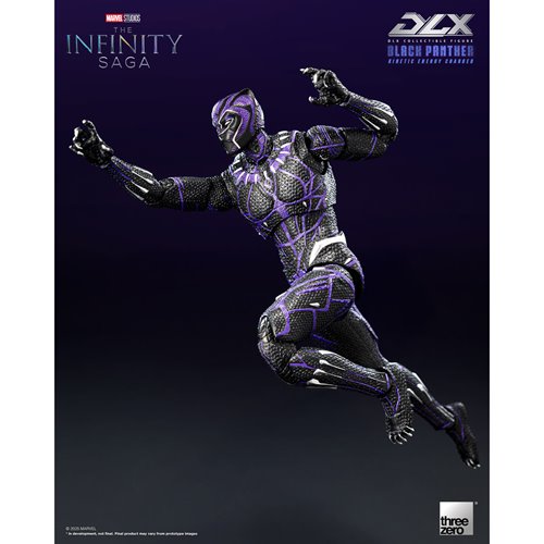 Marvel Studios: The Infinity Saga Black Panther Kinetic Energy Charged DLX Action Figure