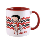 Betty Boop Cheveron Dog Oversized 22 oz. Mug