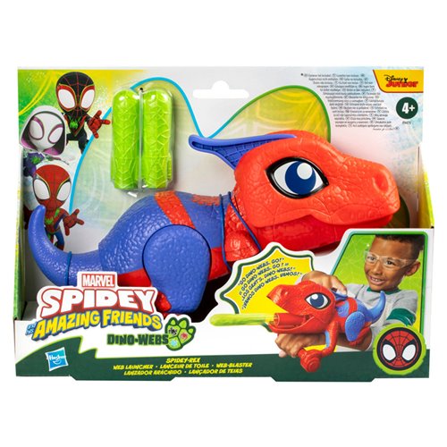 Spidey and His Amazing Friends Dino-Webs NERF Spidey-Rex Web Launcher