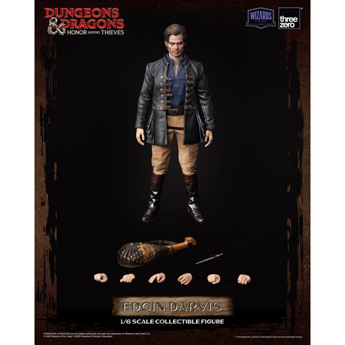 Dungeons & Dragons: Honor Among Thieves Edgin Darvis 1:6 Scale Action Figure