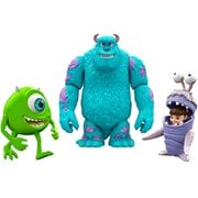 Disney Pixar Monsters Inc 4-In Scale Figure 3-Pack