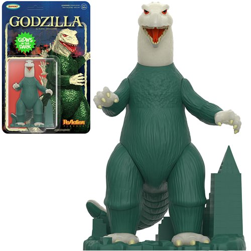 Godzilla (Model Kit Glow-in-the-Dark) 3 3/4-Inch ReAction Figure
