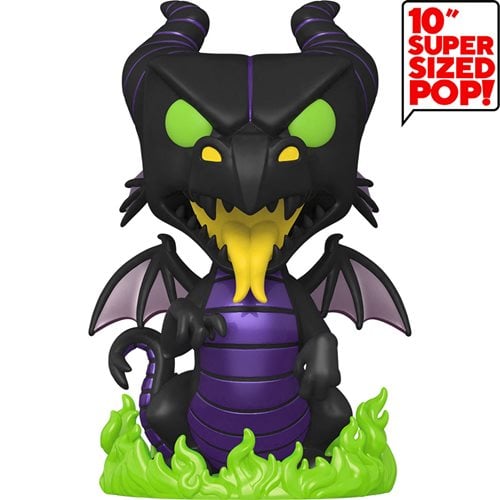 Disney Villains Maleficent Dragon 10-Inch Jumbo Pop! Vinyl Figure, Not Mint
