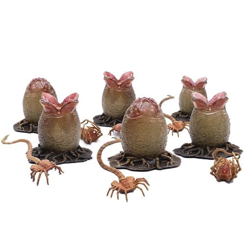 Alien Eggs and Facehugger 1:18 Scale Action Figure Set - Previews Exclusive